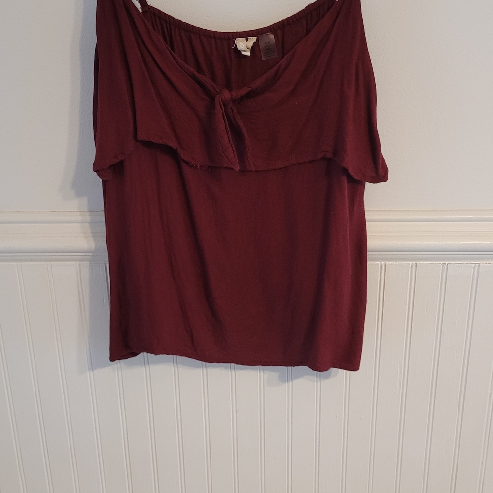 Roxy Size Medium/8 CranberryTank Top